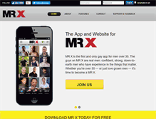 Tablet Screenshot of mrxapp.com